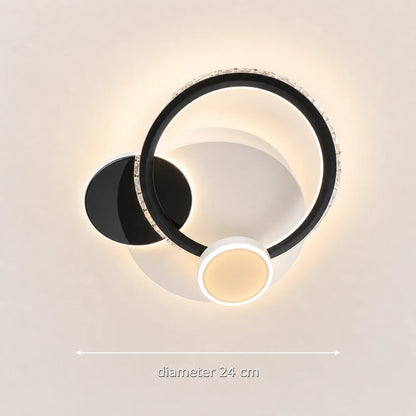 Kristály LED-csillár PRISMIQ 45W, 3 kör, hideg/meleg/semleges fény, fekete - 01_LL654-300BK.png