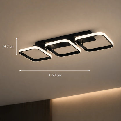 LED csillár VERTEX 34W, 3 négyzet, lineáris, hideg/meleg/semleges fény, fekete - 01_LL770-3BK.png