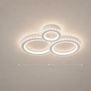 LED csillár távirányítóval és kristály NOVA ROTONDA RGB 75W, 3 kör, hideg/meleg/semleges fény, szabályozható, fehér - 01_LT073-3WH.png