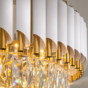 VERSAILLES Elegance kristálycsillár 8x E14, átmérő 50 cm, fényes arany és fehér, állítható magasságú - 02_CC900-500WH.png