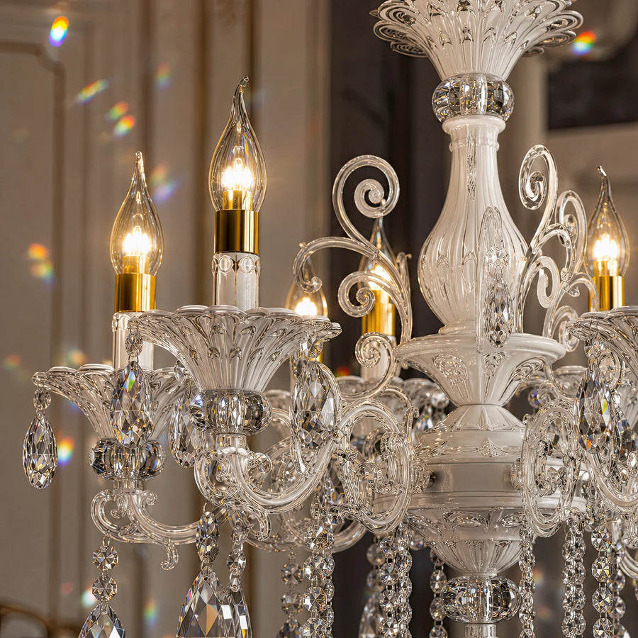 SANSSOUCI csillár 6xE14 kristály és fém – klasszikus design, ezüst fehér - 04_CC220-6WH.png