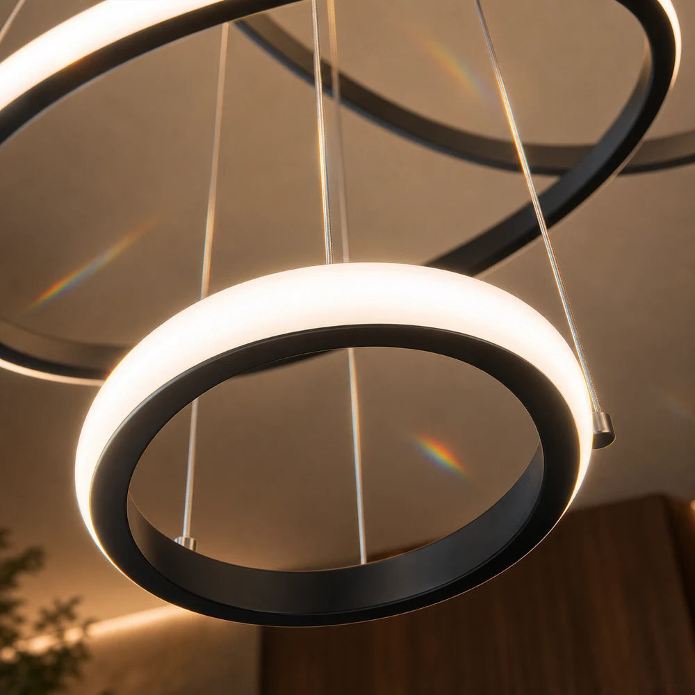 Lustra LED suspendata RICCI 81W, 3 Cercuri, lumina Rece/Calda/Neutra, Negru, Inaltime Reglabila - 04_LL104-3BK.png
