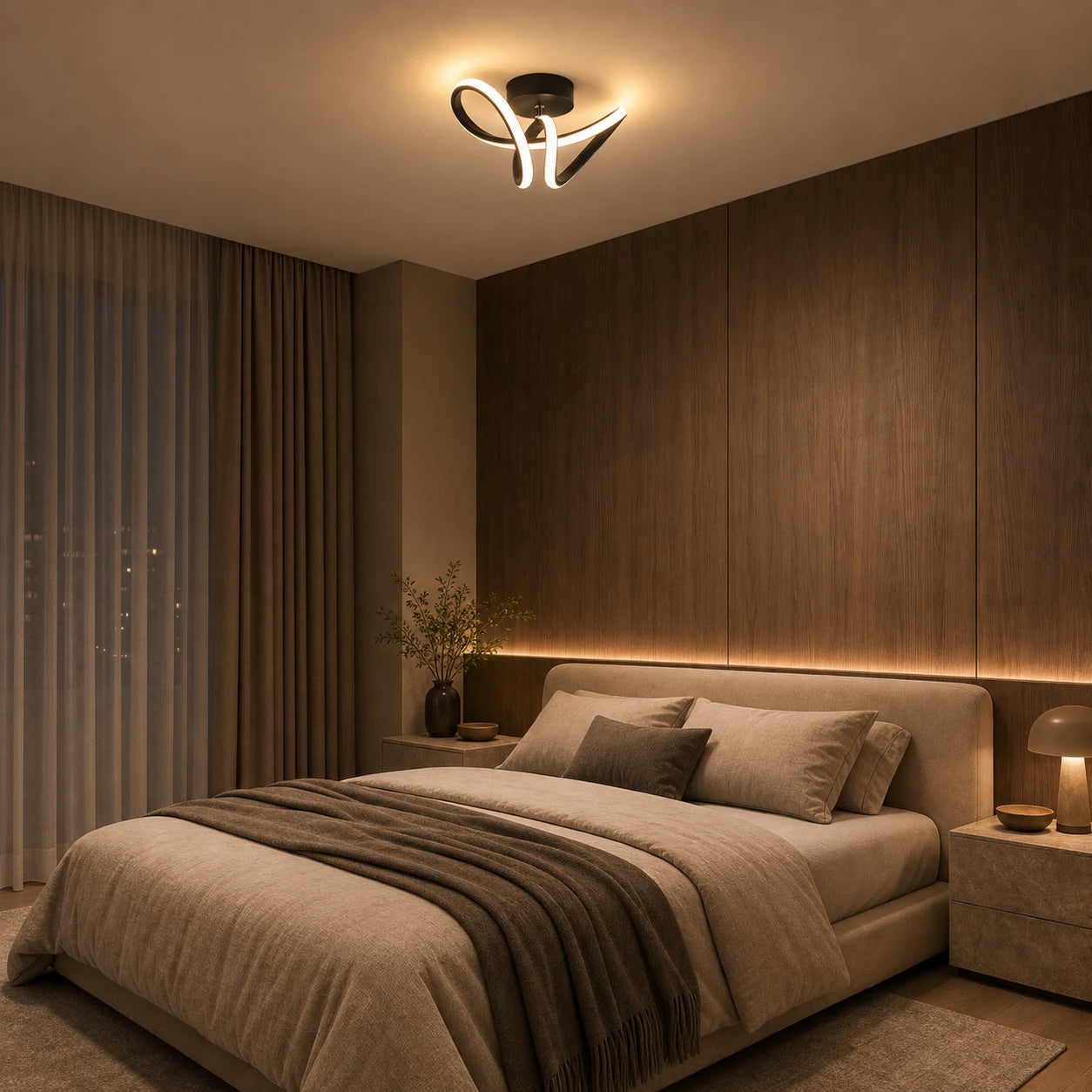 VERTEX impulzusos LED csillár, 13 W, hullámos, hideg/meleg/semleges fény, fekete - 04_LL562BK.png