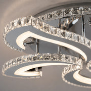 LED csillár távirányítóval és kristály Alejandro RGB 88W, 5 virág, hideg/meleg/semleges fény, szabályozható, fényes króm - 04_LT071-5.png