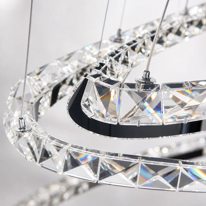 Függesztett LED-es csillár távirányítóval és kristály PRISM LUMINIS 79W, 3 kör, hideg/meleg/semleges fény, szabályozható, króm, állítható magasságú - 07_LT029.png