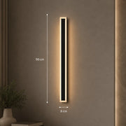 Mack kültéri LED fali lámpa, hossz 90 cm, 10 W, IP65, fém, lineáris, fekete - 08_AX200-900BK.png