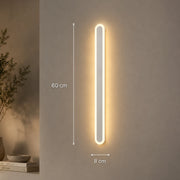 SUHA kültéri LED fali lámpa, hossz 60cm, 8W, IP65, fém, lineáris, fehér - 09_AX201-600WH.png
