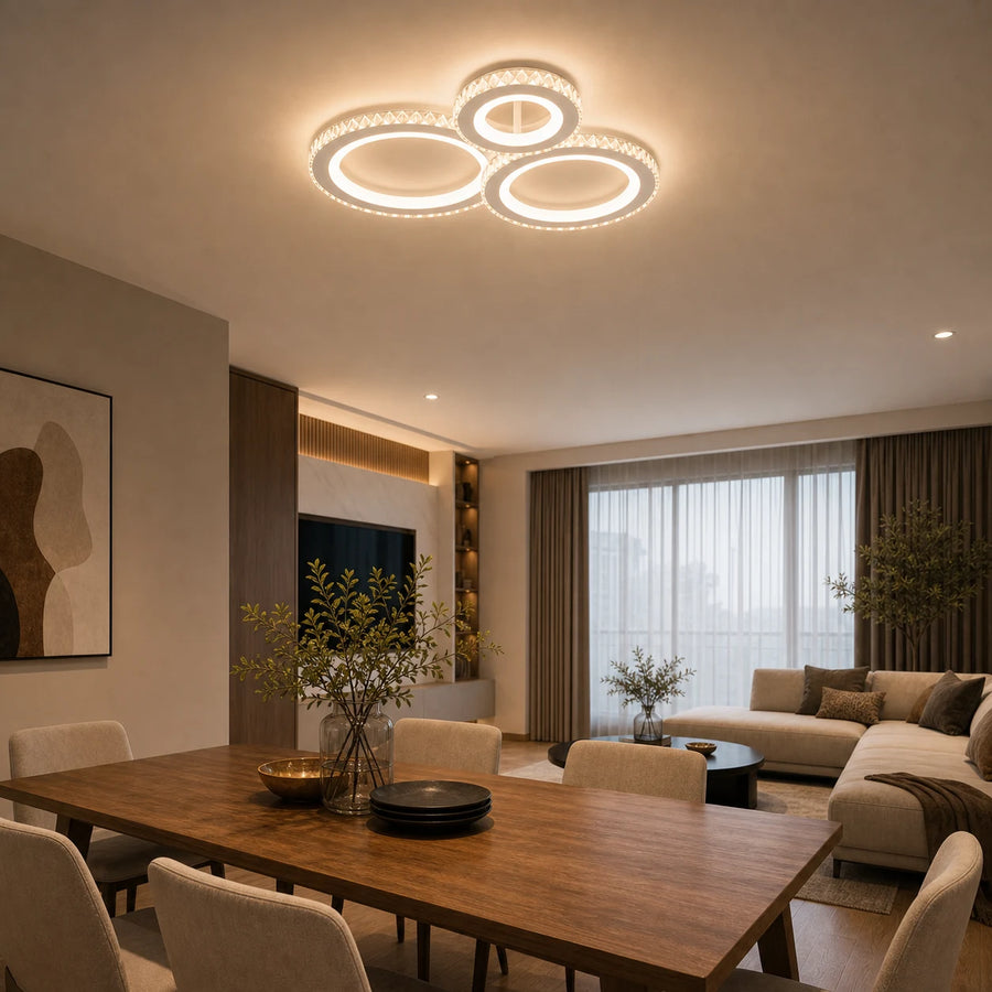 LED csillár távirányítóval és kristály NOVA ROTONDA RGB 75W, 3 kör, hideg/meleg/semleges fény, szabályozható, fehér - 09_LT073-3WH.png