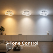 LED és kristály csillár ZABINA 25W, 2 kör, hideg/meleg/semleges fény, fényes króm - 11_LT062CR.png
