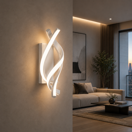 Reid LED fali lámpa 13W, Hideg/Meleg/Semleges fény, Fehér Beltéri fali lámpák Alapértelmezett cím Alessandro Design