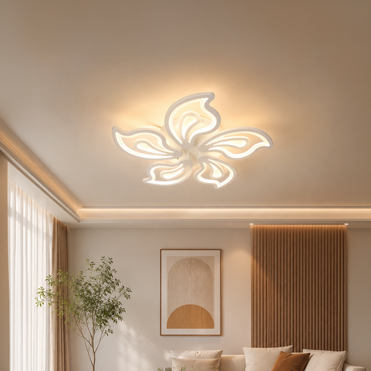 LED csillár távirányítóval LILY 86W, 5 elem, hideg/meleg/semleges fény, szabályozható, fehér LED-es csillár távirányítóval Alapértelmezett cím Alessandro Design