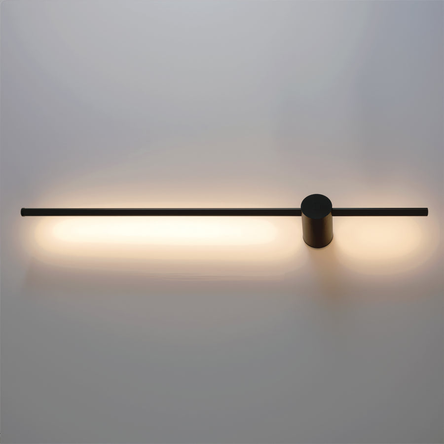 Angelique LED fali lámpa 24W Fekete Fehér Beltéri fali lámpák Alapértelmezett cím Alessandro Design