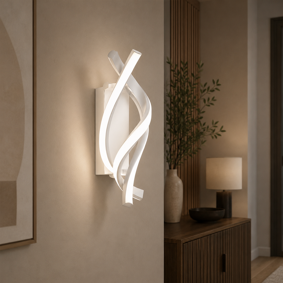Reid LED fali lámpa 13W, Hideg/Meleg/Semleges fény, Fehér Beltéri fali lámpák Alapértelmezett cím Alessandro Design