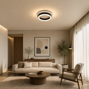 MODERN LED csillár 25 W, átmérő 20 cm, kerek, hideg/meleg/semleges fény, fekete LED csillárok alapértelmezett cím Alessandro Design