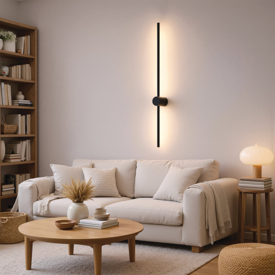 Angelique LED fali lámpa 24W Fekete Fehér Beltéri fali lámpák Alapértelmezett cím Alessandro Design