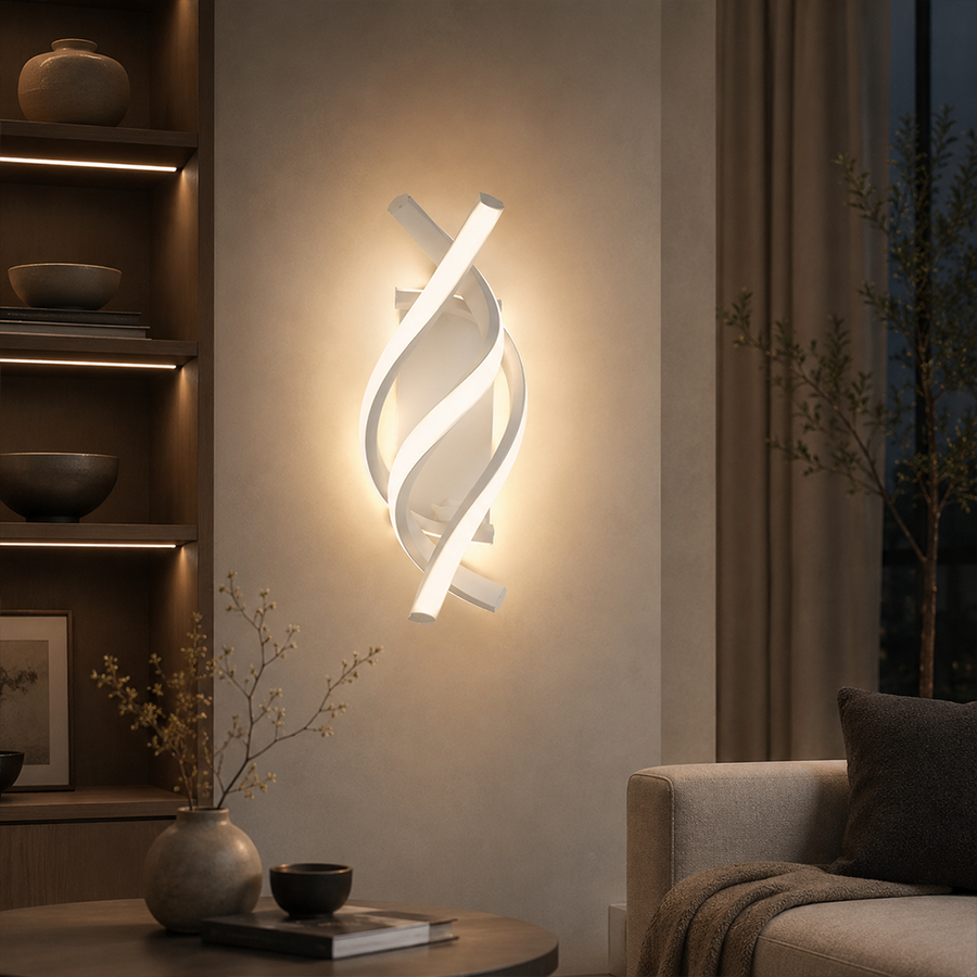 Reid LED fali lámpa 13W, Hideg/Meleg/Semleges fény, Fehér Beltéri fali lámpák Alapértelmezett cím Alessandro Design