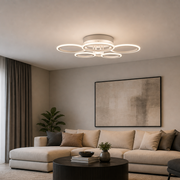 LED csillár távirányítóval BETTY 82W, 6 kör, hideg/meleg/semleges fény, szabályozható, fehér LED-es csillár távirányítóval Alapértelmezett cím Alessandro Design