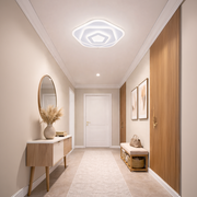 LED-csillár távirányítóval PENTAGON 59W, 40cm, hideg/meleg/semleges fény 3000K/4000K/6000K, fehér, fém és akril LED-csillárok távirányítóval Alapértelmezett cím Alessandro Design