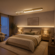 Lustra LED cu Proiector Reglabil FISSO Camilla, 66W, lumina Rece/Calda/Neutra, Auriu Lucios Lustre LED Default Title Alessandro Design