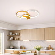 LED csillár távirányítóval KILLIAN 80W, 4 kör, hideg/meleg/semleges fény, szabályozható, arany LED-es csillárok távirányítóval Alapértelmezett cím Alessandro Design