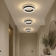 MODERN LED csillár 25 W, átmérő 20 cm, kerek, hideg/meleg/semleges fény, fekete LED csillárok alapértelmezett cím Alessandro Design