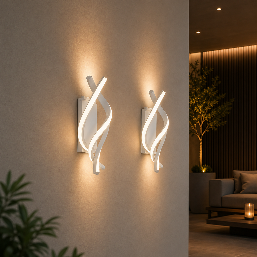 Reid LED fali lámpa 13W, Hideg/Meleg/Semleges fény, Fehér Beltéri fali lámpák Alapértelmezett cím Alessandro Design