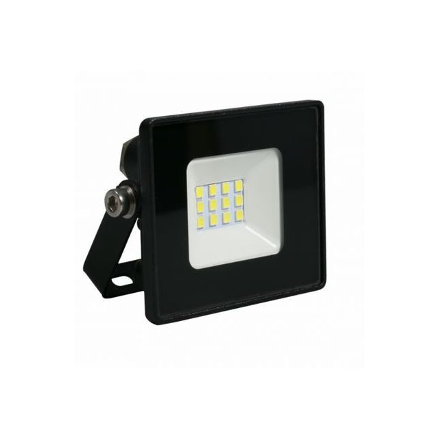Proiector LED 10W 6000K IP65 220-230V 12 surse Carcasa Negra Metalica Produse LED Default Title Alessandro Design
