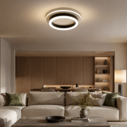 MODERN LED csillár 25 W, átmérő 20 cm, kerek, hideg/meleg/semleges fény, fekete LED csillárok alapértelmezett cím Alessandro Design
