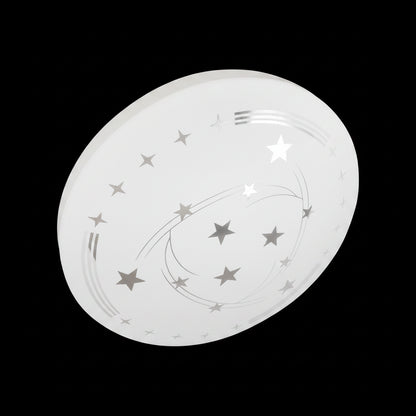 Plafonieră LED Stele 23 cm, 22W, 3000K / 4000K / 6000K, Alb, Metal si Acril Plafoniere LED Default Title Alessandro Design