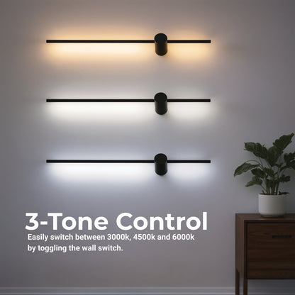 Angelique LED fali lámpa 24W Fekete Fehér Beltéri fali lámpák Alapértelmezett cím Alessandro Design