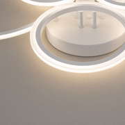 LED csillár távirányítóval BETTY 82W, 6 kör, hideg/meleg/semleges fény, szabályozható, fehér LED-es csillár távirányítóval Alapértelmezett cím Alessandro Design