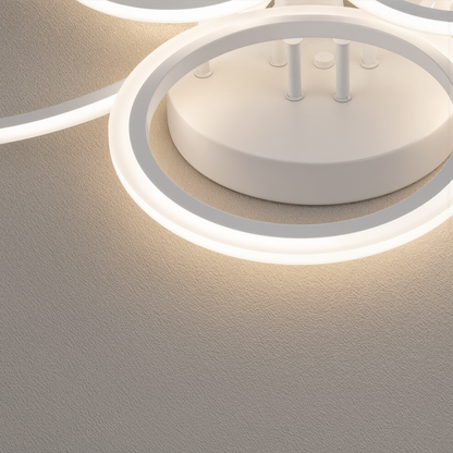 LED csillár távirányítóval BETTY 82W, 6 kör, hideg/meleg/semleges fény, szabályozható, fehér LED-es csillár távirányítóval Alapértelmezett cím Alessandro Design