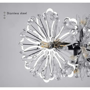 Kristálycsillár PETERHOF Petito, 13xG4, Átmérő 52 cm, Fekete Modern csillárok Alapértelmezett cím Alessandro Design
