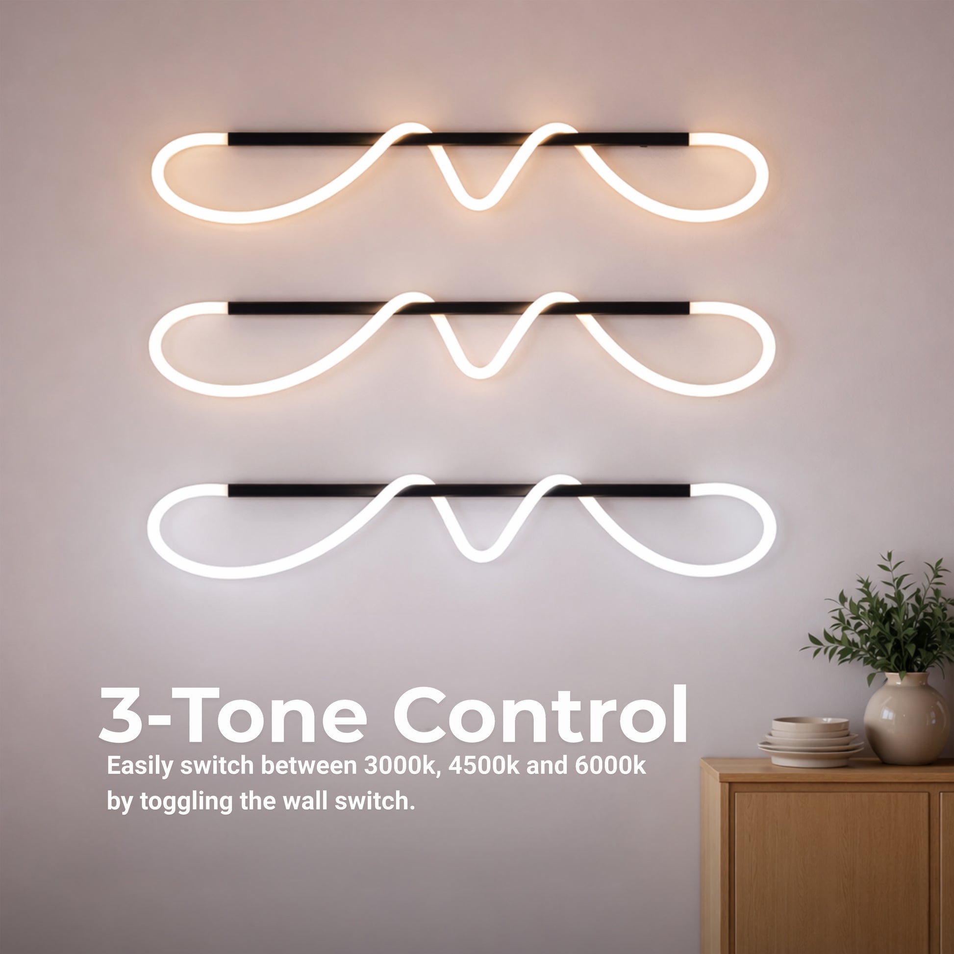 DIVINO LED csillár rugalmas szilikon csővel - 24 W, állítható fény, matt fekete Modern csillárok Alapértelmezett cím Alessandro Design