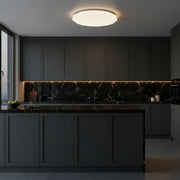 Hatszögletű LED mennyezeti lámpa 35 cm, 32W, 3000K / 4000K / 6000K, fehér, fém és akril LED mennyezeti lámpák Alapértelmezett cím Alessandro Design