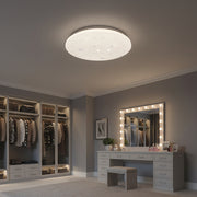 Plafonieră LED Stele 23 cm, 22W, 3000K / 4000K / 6000K, Alb, Metal si Acril Plafoniere LED Default Title Alessandro Design