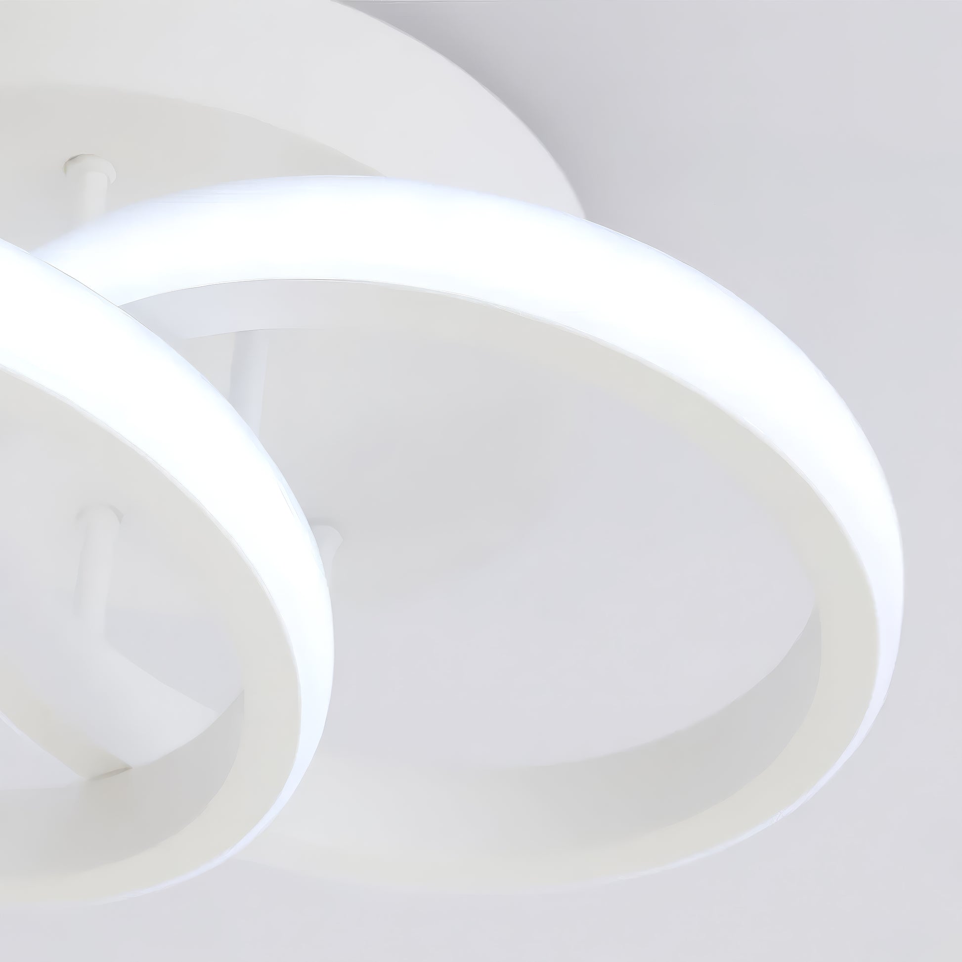 LED csillár VERTEX CIRCULA 21W, 2 kör, fém keretek, hideg/meleg/semleges fény, fehér LED csillárok alapértelmezett cím Alessandro Design