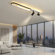 LED csillár állítható kivetítővel FISSO Camilla 70W, hideg/meleg/semleges fény, fekete LED csillárok Alapértelmezett cím Alessandro Design