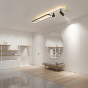 LED csillár állítható kivetítővel FISSO Camilla 70W, hideg/meleg/semleges fény, fekete LED csillárok Alapértelmezett cím Alessandro Design