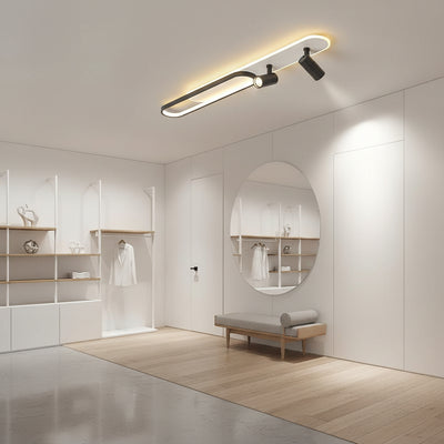 Állítható LED projektor FISSO Camilla 70W, hideg/meleg/semleges fény, fekete