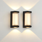 Aplica LED Exterior AX151BK 8W Negru Aplice de Exterior Default Title Alessandro Design