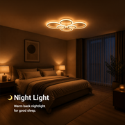 LED csillár távirányítóval BETTY 82W, 6 kör, hideg/meleg/semleges fény, szabályozható, fehér LED-es csillár távirányítóval Alapértelmezett cím Alessandro Design
