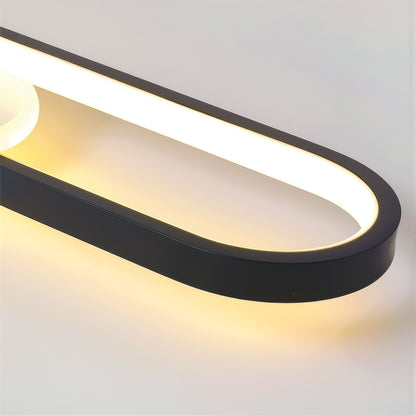 LED csillár állítható projektorral FISSO Camilla 49W, fény 3000/4000/6000k, fekete LED csillárok Alapértelmezett cím Alessandro Design