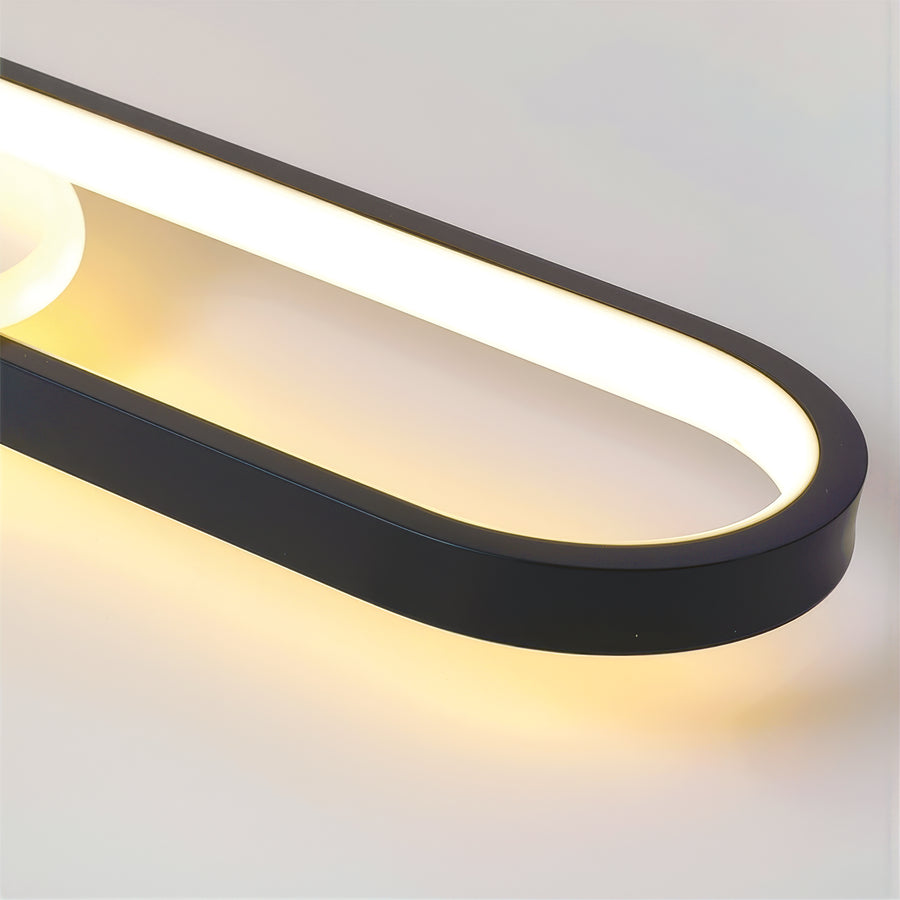 LED csillár állítható projektorral FISSO Camilla 49W, fény 3000/4000/6000k, fekete LED csillárok Alapértelmezett cím Alessandro Design