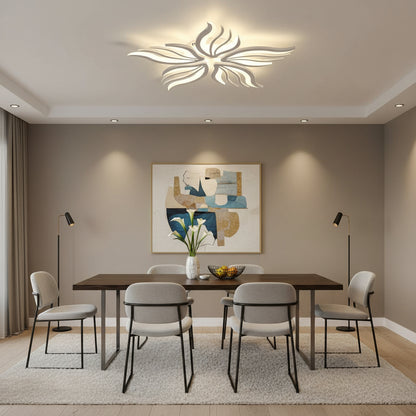 LED-es csillár távirányítóval SAKURA 62W, 5 szirom, hideg/meleg/semleges fény, szabályozható, fehér LED-es csillár távirányítóval Alapértelmezett cím Alessandro Design