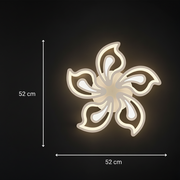 LED csillár távirányítóval LILY 86W, 5 elem, hideg/meleg/semleges fény, szabályozható, fehér LED-es csillár távirányítóval Alapértelmezett cím Alessandro Design