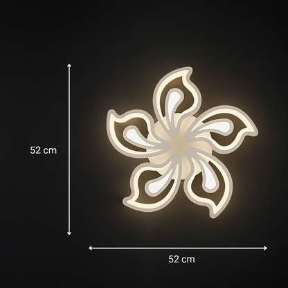 LED csillár távirányítóval LILY 86W, 5 elem, hideg/meleg/semleges fény, szabályozható, fehér LED-es csillár távirányítóval Alapértelmezett cím Alessandro Design
