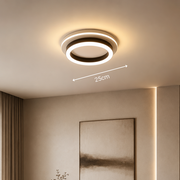 MODERN LED csillár 25 W, átmérő 20 cm, kerek, hideg/meleg/semleges fény, fekete LED csillárok alapértelmezett cím Alessandro Design