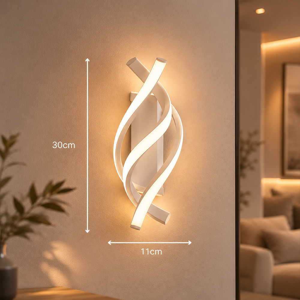 Reid LED fali lámpa 13W, Hideg/Meleg/Semleges fény, Fehér Beltéri fali lámpák Alapértelmezett cím Alessandro Design