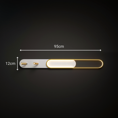 Lustra LED cu Proiector Reglabil FISSO Camilla, 66W, lumina Rece/Calda/Neutra, Auriu Lucios Lustre LED Default Title Alessandro Design